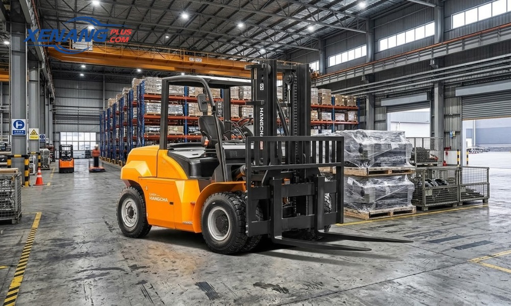 Xe nâng điện 6 tấn Hangcha XH nổi bật với khả năng vận hành mạnh và tối ưu hơn các dòng xe khác