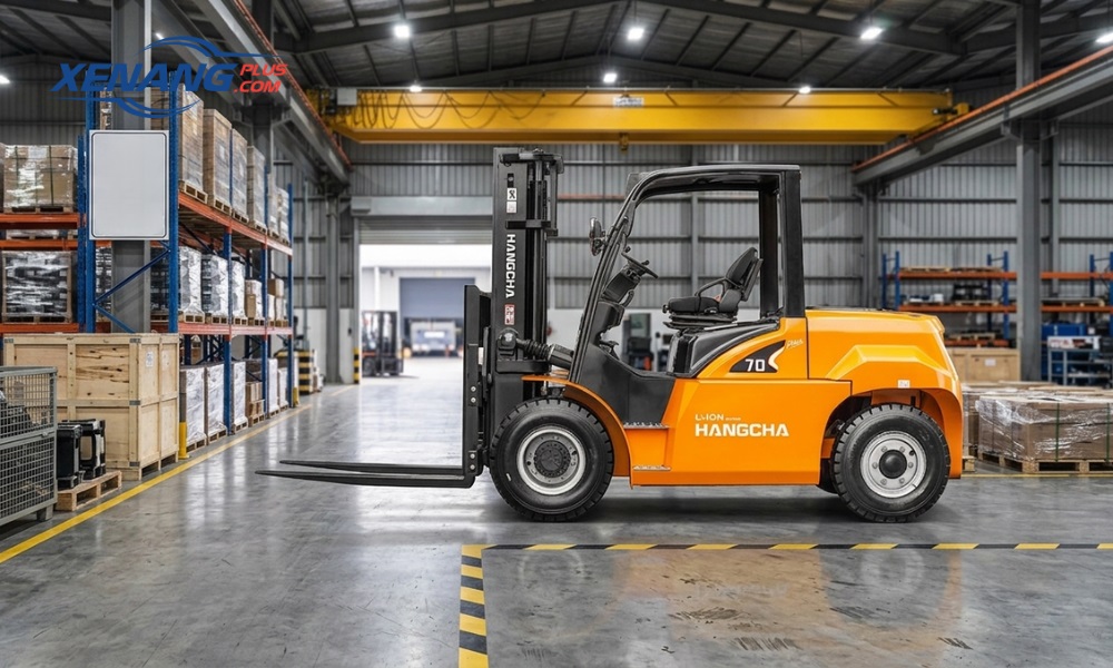 Vận hành và tối ưu chi phí của xe nâng 7 tấn