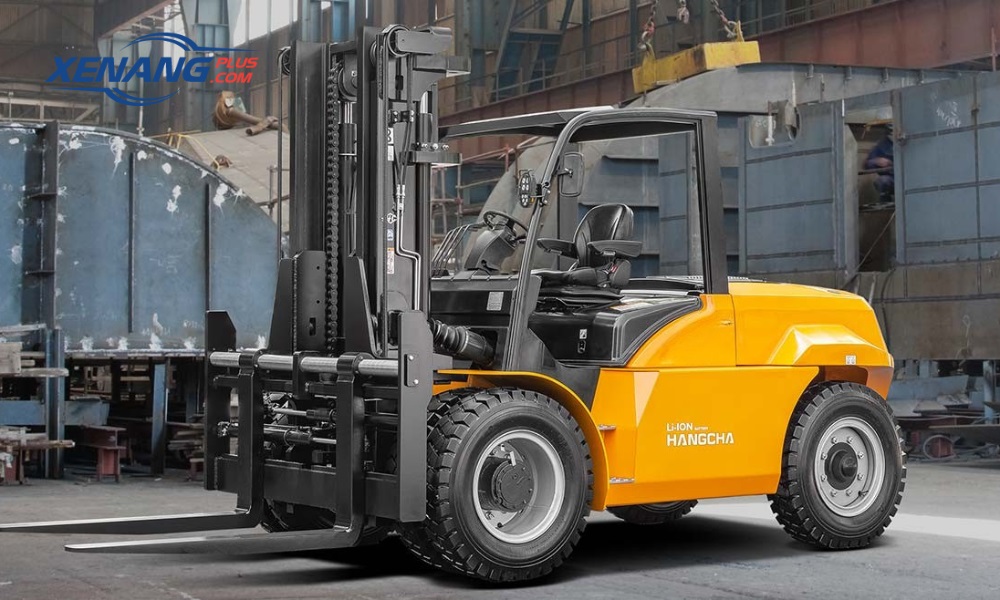 Xe nâng điện 8 tấn Hangcha dòng XH nổi bật trên thị trường nhờ có nền tảng điện áp cao và công nghệ tiên tiến