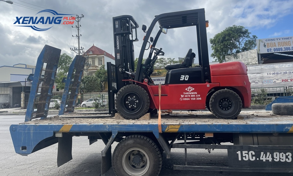 Xe nâng dầu 3 tấn Hangcha dòng X đảm bảo hiệu suất làm việc ổn định và tiết kiệm nhiên liệu hiệu quả