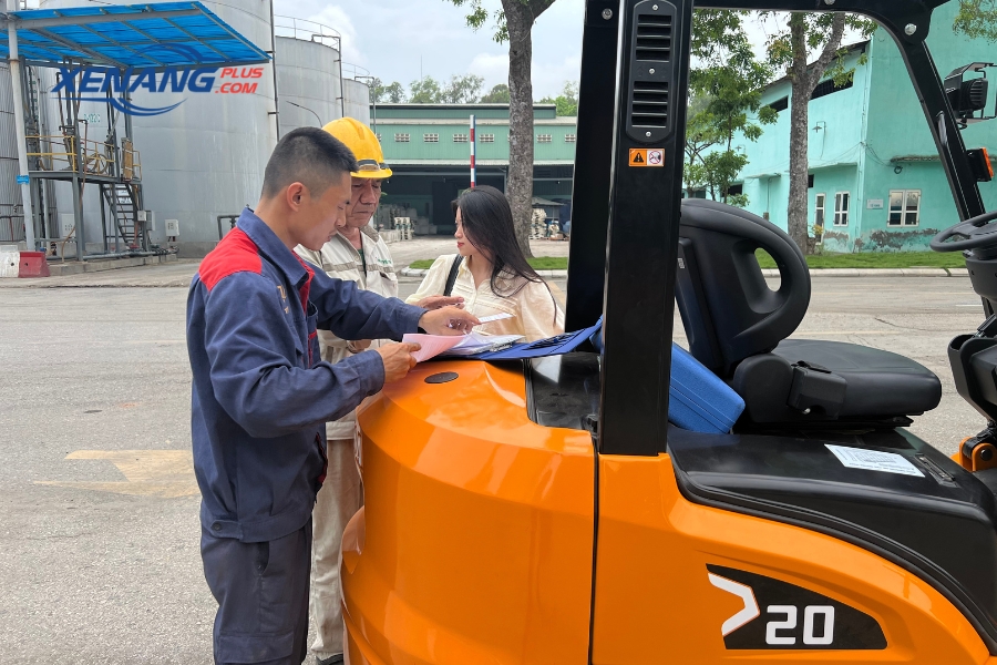 Mua xe nâng Forklift chính hãng Hangcha tại Xe Nâng Plus