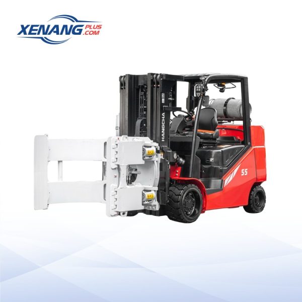 Xe nâng kẹp giấy