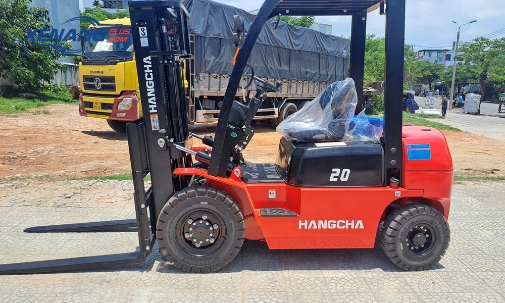 Xe nâng dầu 2 tấn Hangcha dòng A có thể hoạt động gần như liên tục trong ngày mà không bị gián đoạn