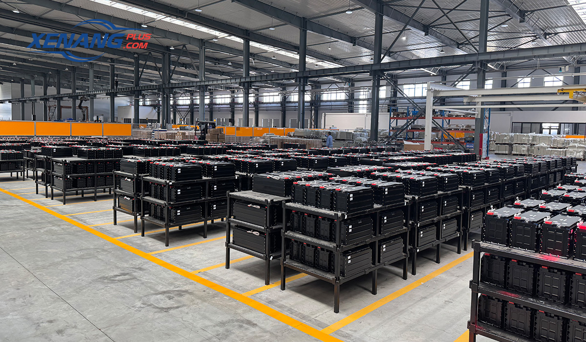 Nhà máy sản xuất pin Lithium xe nâng