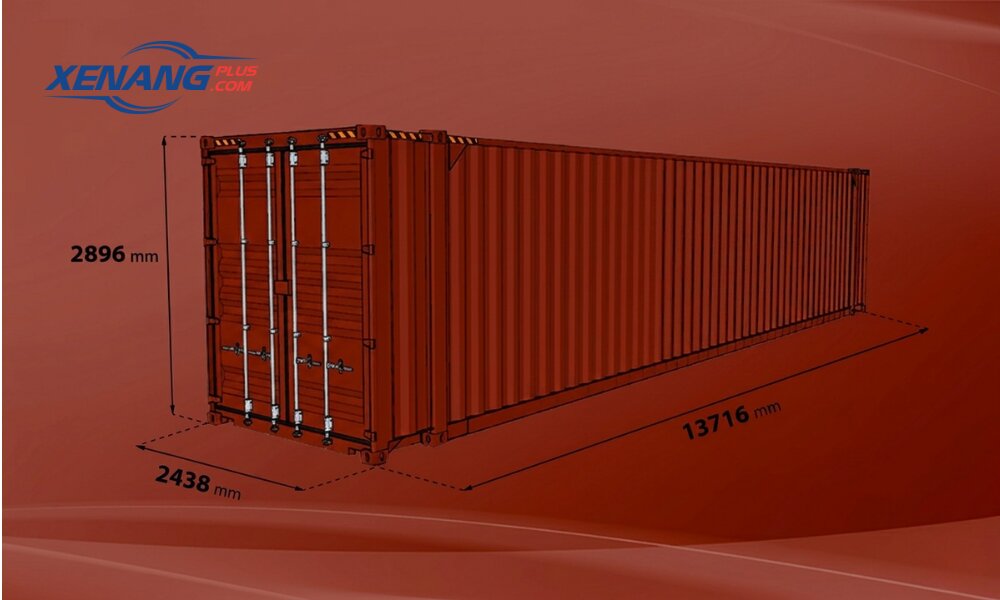Kích thước thùng container