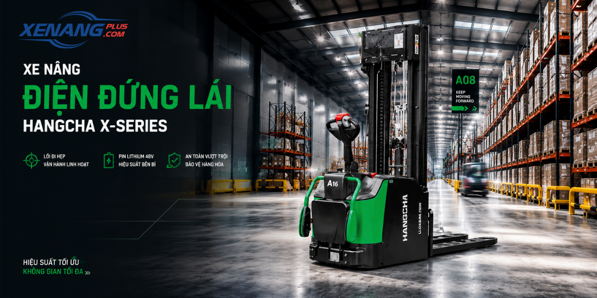 Xe điện đứng lái dòng X chính hãng Hancgha sở hữu nhiều ưu điểm vượt trội