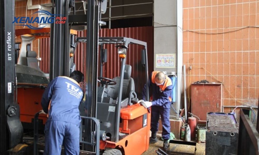 Quy trình bảo dưỡng xe nâng điện