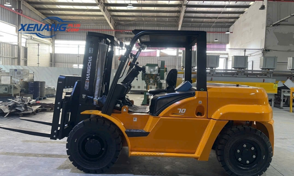Xe nâng dầu 3 – 3.5 tấn là lựa chọn phổ biến tại nhiều nhà máy ở Hải Dương