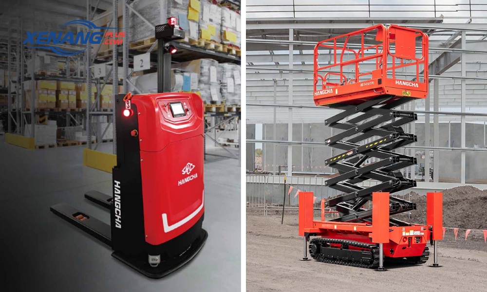 Xe nâng tự hành được ứng dụng rộng rãi trong kho vận, sản xuất công nghiệp và thi công trên cao