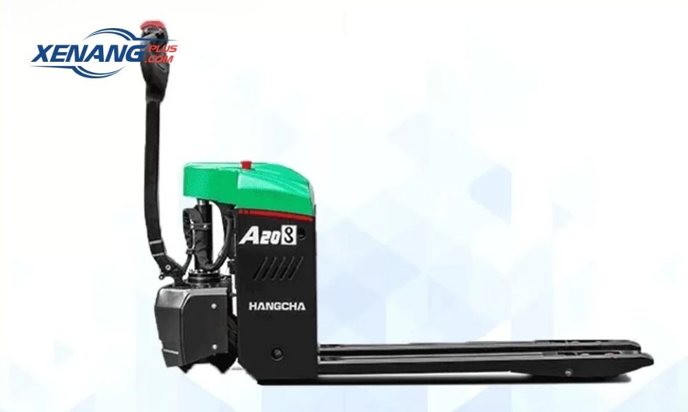 Xe nâng tay điện thấp 1 tấn sở hữu thiết kế nhỏ gọn linh hoạt