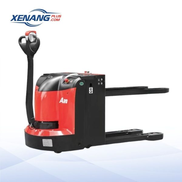 Xe nâng tay điện thấp 2 tấn 2 tầng
