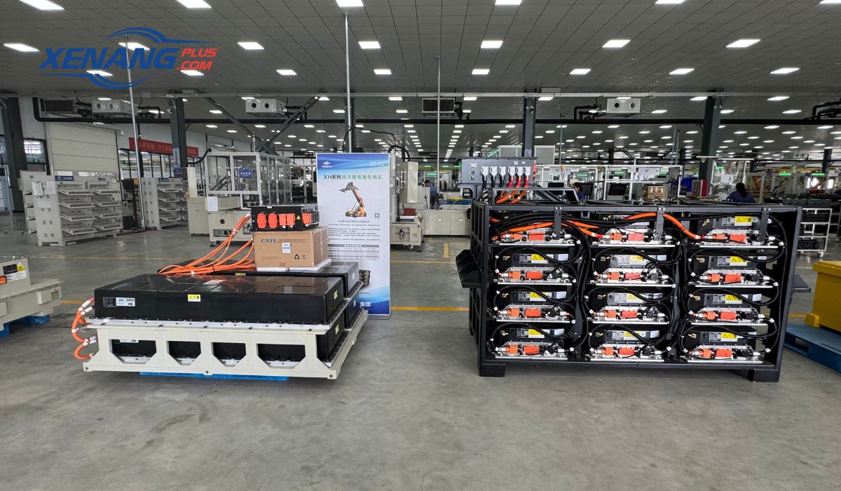 Xe Nâng Plus chuyên cung cấp bình điện xe nâng và phụ tùng pin xe nâng chính hãng