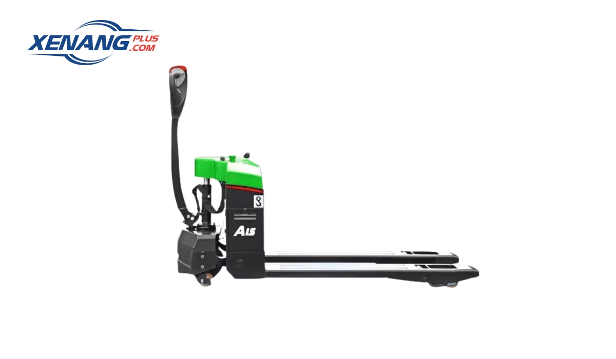 Xe nâng Pallet 1.5 tấn Lithium có khung thép hợp kim chắc chắn giúp đảm bảo độ bền cao