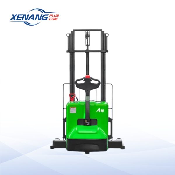 Xe nâng tay cao 1 tấn chân rộng
