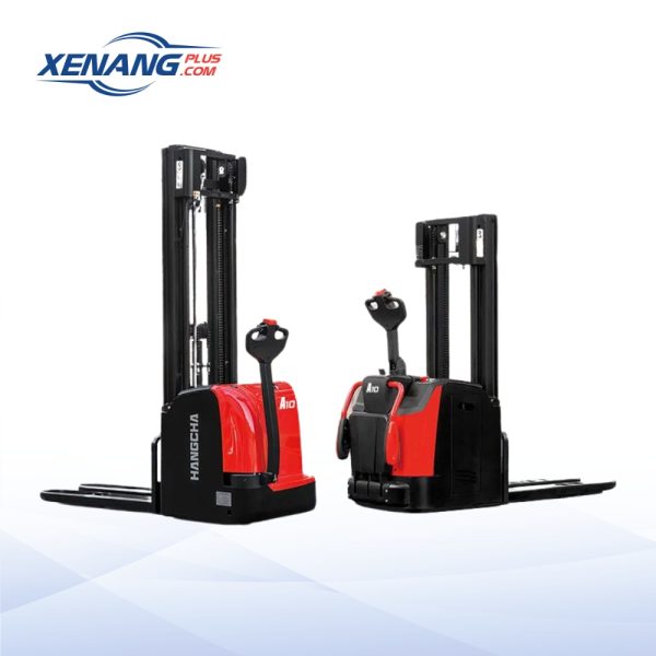 Xe nâng tay điện cao 1 tấn lithium 2