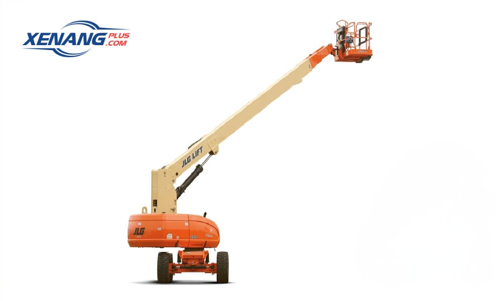 Xe nâng người boom lift dạng ống lồng