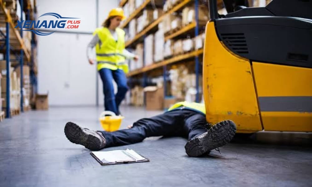 Xử lý tai nạn xe nâng cần thực hiện theo đúng quy trình để đảm bảo an toàn