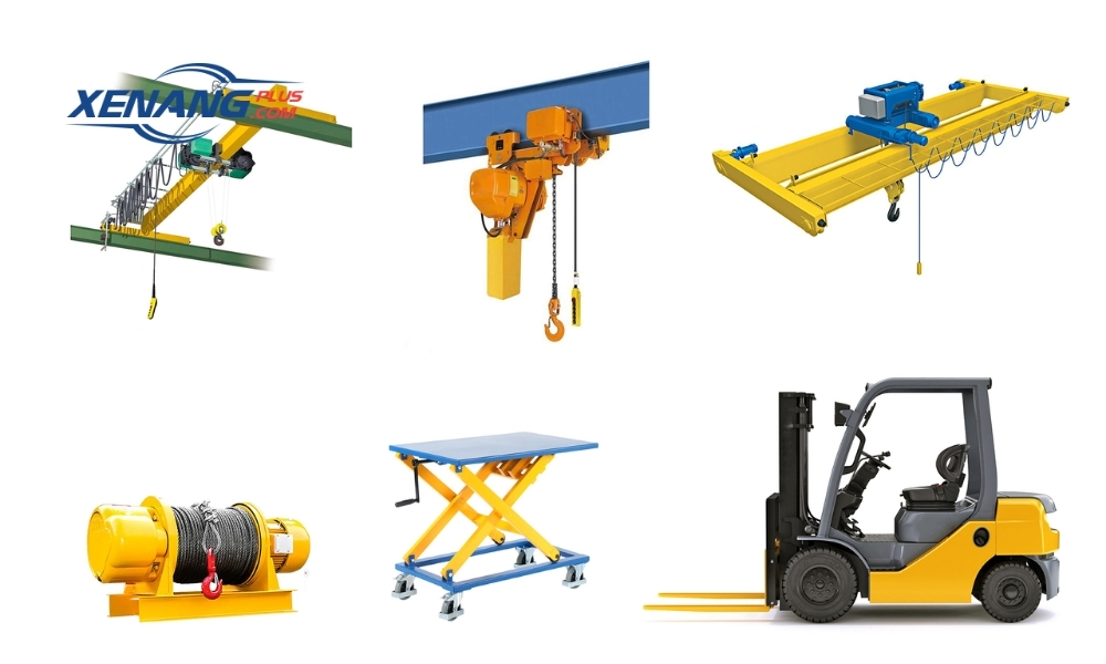 Thiết bị nâng hạ giúp tối ưu quá trình nâng chuyển hàng hóa và vật nặng 